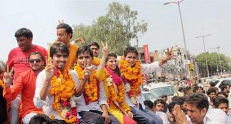BJP's student wing ABVP sweeps Delhi University polls