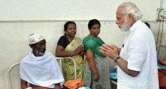 PM visits site of Kerala temple fire, pledges Centre's help