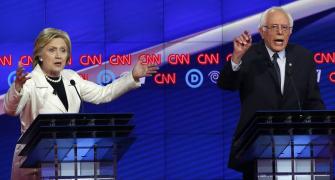 Sanders, Clinton spar over transparency in Brooklyn Democratic debate