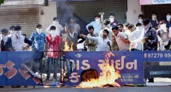 Gujarat: Patel agitation turns violent, curfew clamped
