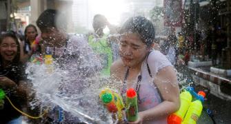 PHOTOS: This is the world's biggest water fight