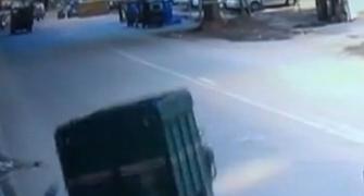 SHAMEFUL! Man hit by van on Delhi road left to die, robbed of phone