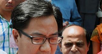 'Joote khayenge': Rijiju warns those accusing him of graft