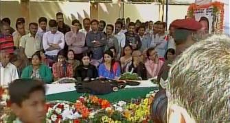 Teary final farewell to martyrs of Pathankot attack