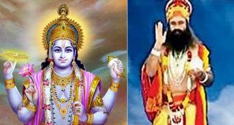 Now Gurmeet Ram Rahim in trouble for mimicking Lord Vishnu