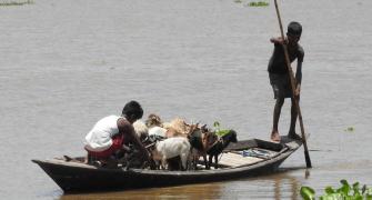 PIX: Assam reels under flood