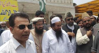 Hafiz Saeed leads march for Kashmir 'freedom'
