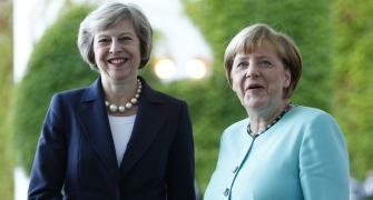 Brexit fallout looms over historic Theresa May-Angela Merkel meeting