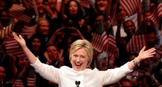 Clinton creates history, becomes first woman US prez nominee