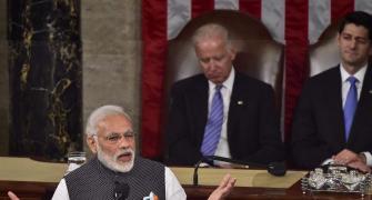 Our relationship has overcome hesitations of history: Modi to US Congress