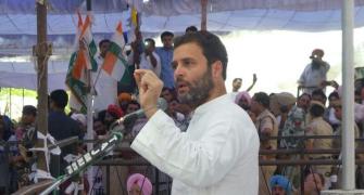 Rahul Gandhi makes drugs Punjab poll issue, guns for Akali government