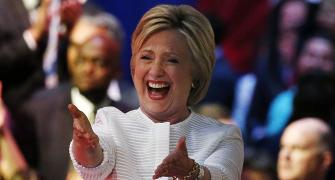 Clinton wins final primary, set for showdown with Trump