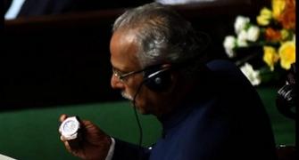 Siddaramaiah hands over controversial watch to assembly speaker