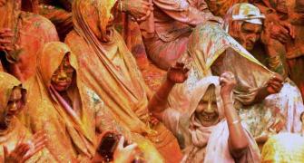 PHOTOS: Vrindavan widows celebrate Holi; break 4-centuries-old taboo