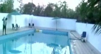 Amid drought, swimming pool built at DFO's residence in Chhattisgarh