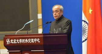 President reminds China of Indian support to its UN membership