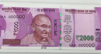 'Issuance of Rs 2000 note will not curb black money'