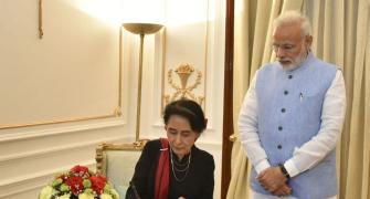'Welcome back to your second home!' Modi to Aung Sung Suu Kyi