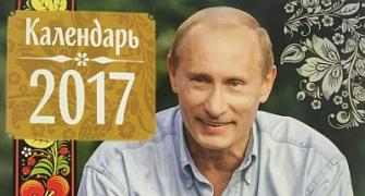The 2017 Vladimir Putin calendar is out