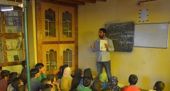 These Kashmiri teachers won't let students suffer