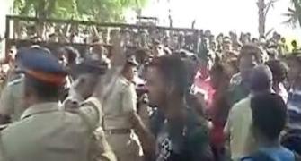 Stampede breaks out at naval recruitment exam in Mumbai