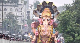 PHOTOS: Bidding adieu to Lord Ganesha