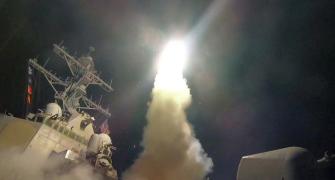IN PHOTOS: The 59-missile attack by US on Syria