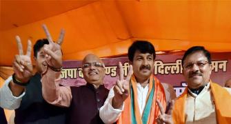 BJP sinks AAP, Congress in Delhi civic polls
