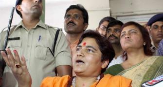 I'm victim of Chidambaram's 'saffron terrorism' bogey: Sadhvi Pragya