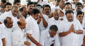 MLAs loyal to Dinakaran revolt against CM; DMK demands trust vote