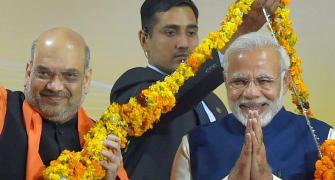 BJP survives Gujarat scare; tramples Congress in HP