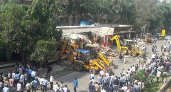 Kamala Mills fire: 100 illegal structures demolished in BMC crackdown