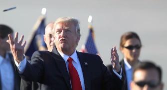 'Blame him': Trump tweets attack on judge who halted travel ban