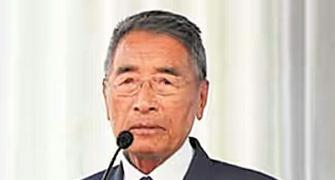 Scholar Shurhozelie Liezietsu sworn in as Nagaland CM