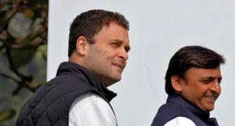 Congress-SP are allies in UP, but not in Amethi