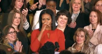 In tearful finale, Michelle Obama says, 'I hope I've made you proud'