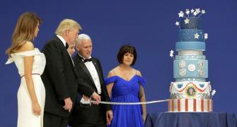 Did Donald Trump steal cake design from Obama inauguration?
