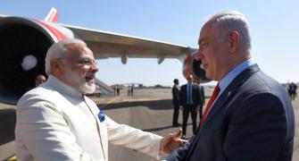 A flower called Modi, Holocaust memorial: PM takes it all in on Day 1