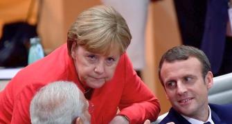 PHOTOS: From Merkel to Macron, Modi meets them all