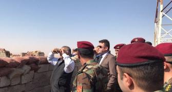 PHOTOS: V K Singh in Mosul to locate 39 Indians abducted by IS
