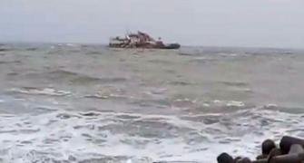 Coast Guard rescues 27 from sinking ship in Arabian Sea