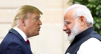 The Modi hug vs the Trump handshake