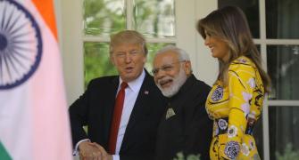 PHOTOS: Trump, Melania welcome Modi at White House
