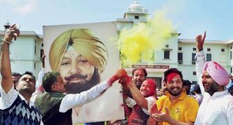 Captain steers Congress to victory, party gets majority in Punjab