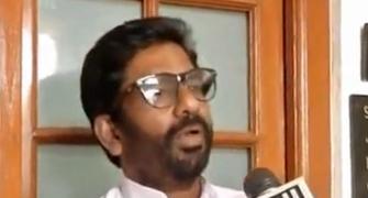 BOO Sena MP who hit Air India staffer with a slipper