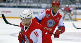 PHOTOS: Putin's adventures on the ice!