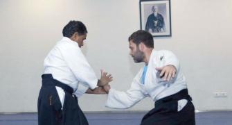PHOTOS: Don't mess with Rahul Gandhi, Aikido black belt