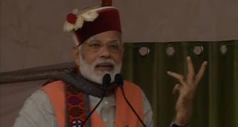Congress has become a laughing club, Modi says in Himachal