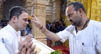 Visiting temples won't help Rahul