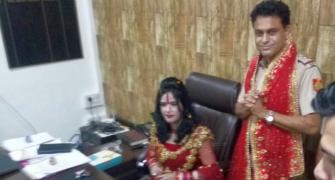 Radhe Maa 'takes loo break' at police station, sits on SHO's chair